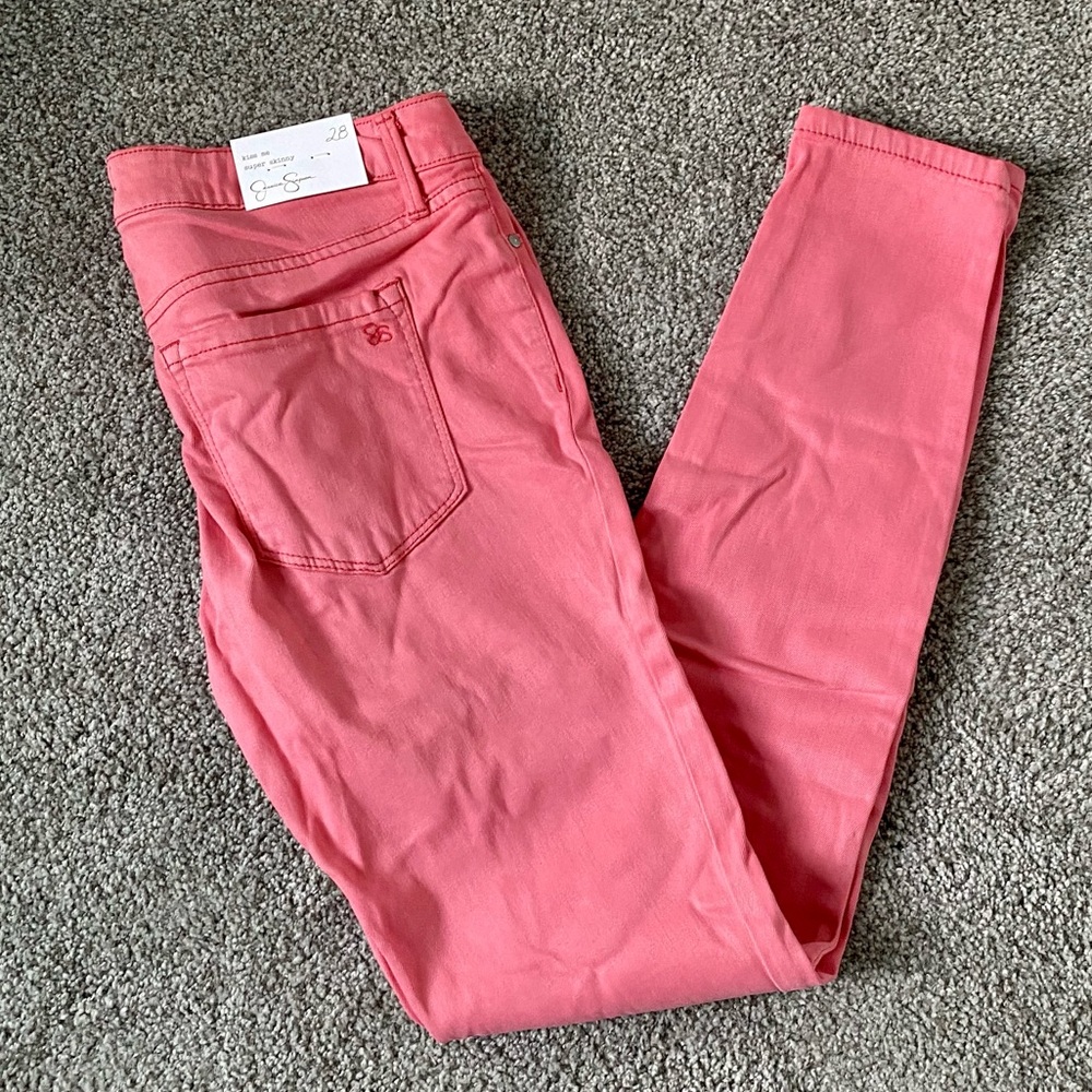NWT Jessica Simpson Kiss Me Super Skinny Jeans, Size 28 - Picture 2 of 9